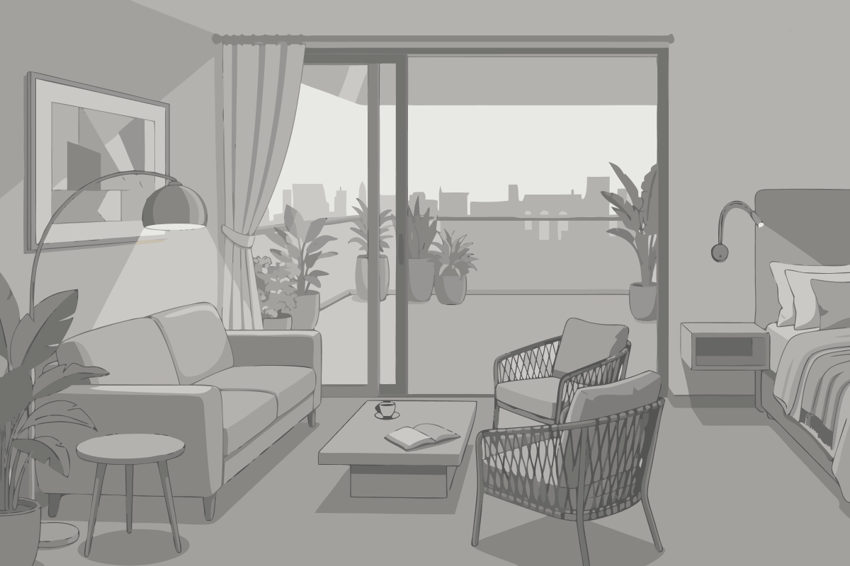 Residenza con 2 Camere da Letto